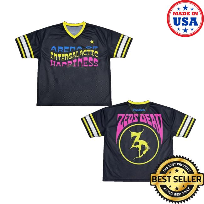 Zeds Dead Merch Store Zeds Dead Chicago Arena Of Intergalactic Happiness Football Tee Zeds Dead Merch Store Zeds Dead Chicago Arena Of Intergalactic Happiness Football Tee