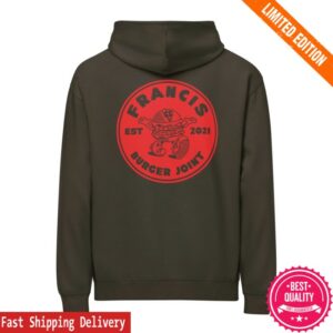 Francis Burger Joint Store Merch Francis Bleeding Heart Hoodie