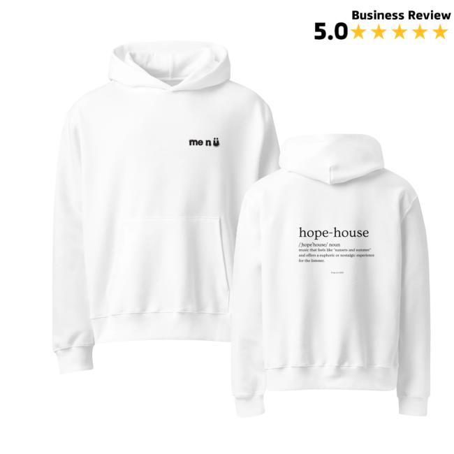 Heyyyitsmenu Merch Store Hope House Hoodie Heyyyitsmenu Merch Store Hope House Hoodie