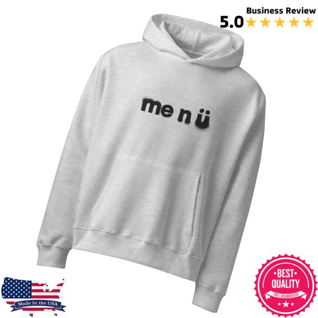 Heyyyitsmenu Merch Store Me N Ü Logo Hoodie Heyyyitsmenu Merch Store Me N Ü Logo Hoodie