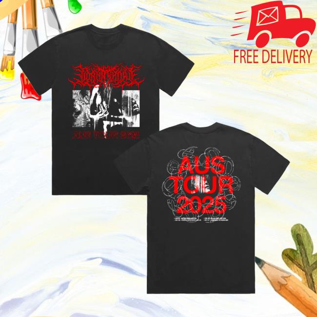 Artist First Merch Store Lorna Shore Australia Tour 2025 T-Shirt Artist First Merch Store Lorna Shore Australia Tour 2025 T-Shirt