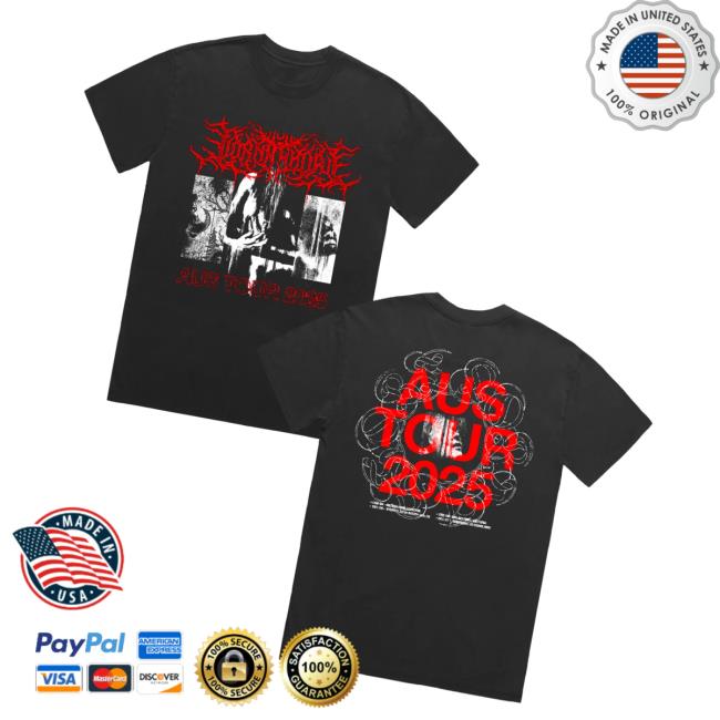 Artist First Merch Store Lorna Shore Australia Tour 2025 T-Shirt Artist First Merch Store Lorna Shore Australia Tour 2025 T-Shirt