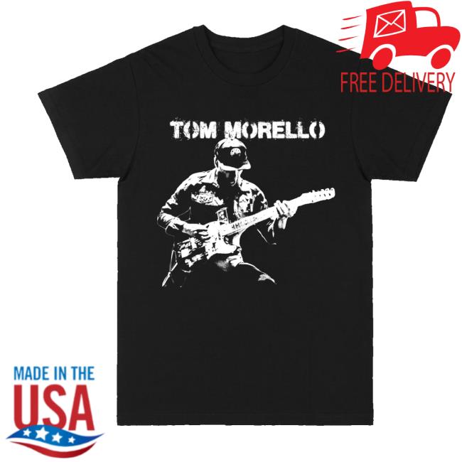 Tom Morello Merch Store Stencil Tee Tom Morello Merch Store Stencil Tee