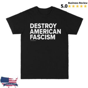 Tom Morello Merch Store Destroy American Fascism Tee