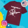 Tom Morello Merch Store Stencil Maroon T-Shirt 1 kenny Tom Morello Merch Store Stencil Maroon T Shirtv