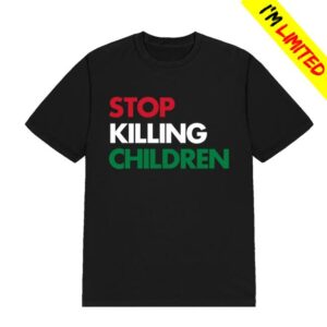 Tom Morello Merch Store Stop Killing Children T-Shirt