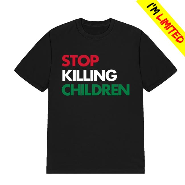 Tom Morello Merch Store Stop Killing Children T-Shirt Tom Morello Merch Store Stop Killing Children T-Shirt