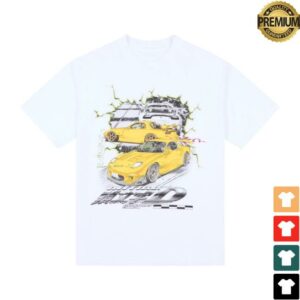 Hypland Merch Store Initial D Rx7 Drift Shirt