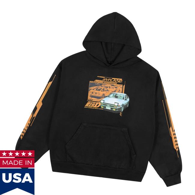 Hypland Merch Store Initial D Vehicle Hoodie Hypland Merch Store Initial D Vehicle Hoodie