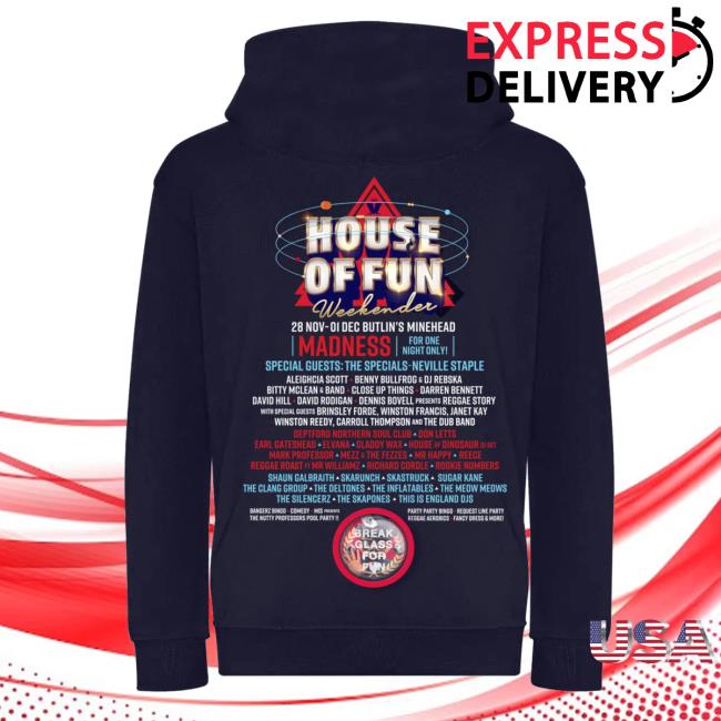 Madness Merch Store Hof 2025 Event Hoody Navy Madness Merch Store Hof 2025 Event Hoody Navy