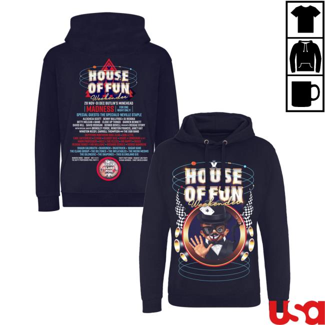 Madness Merch Store Hof 2025 Event Hoody Navy Madness Merch Store Hof 2025 Event Hoody Navy