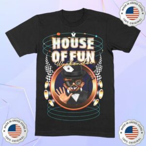 Madness Merch Store Hof 2025 Event T-Shirt Black