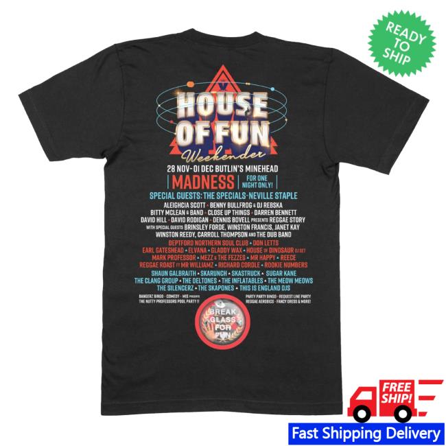 Madness Merch Store Hof 2025 Event T-Shirt Black Madness Merch Store Hof 2025 Event T-Shirt Black