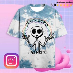 Zeds Dead Merch Store Zeds Dead Was Here Tie Dye T-Shirt