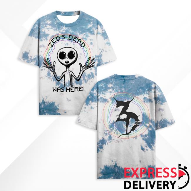 Zeds Dead Merch Store Zeds Dead Was Here Tie Dye T-Shirt Zeds Dead Merch Store Zeds Dead Was Here Tie Dye T-Shirt