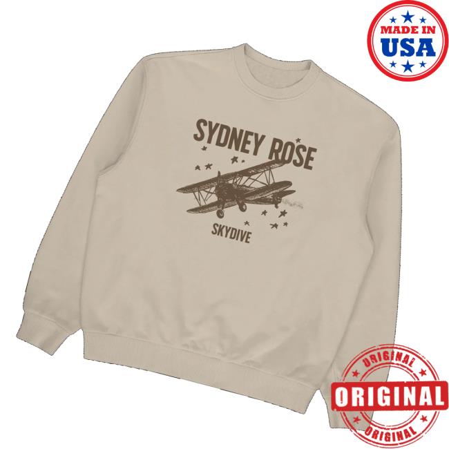 Sydney Rose Merch Store Skydive Crewneck Sydney Rose Merch Store Skydive Crewneck