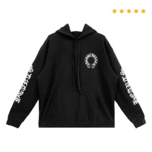 Shengliroadmarket Store Merch Chrome Hearts Matty Boy Back Horseshoe Hoodie