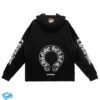 kenny shengliroadmarket store merch chrome hearts matty boy back horseshoe hoodie