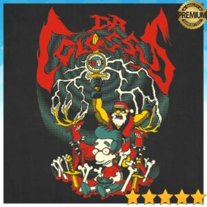 Hello Merch Store Dr. Colossus Bonestorm T-Shirt