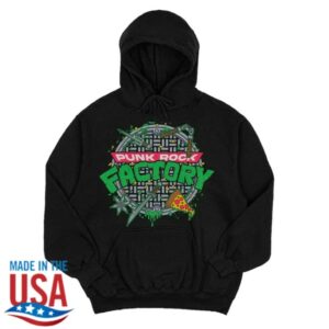 Punk Rock Factory Store Merch Cowabunga Eu Tour 2025 Pullover Hood