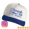 kenny Nicole Rafiee Merch Store Chronically Online Club Hat Bluev