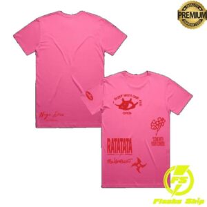 Ambientinks Merch Store Noga Erez Vandalist All Over Print Shirt Pink