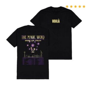 Wear Voila Merch Store Us Tour Tee