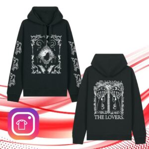 Erin Lecount Merch Store The Lovers Black Hoody
