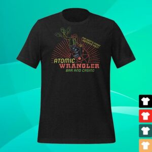Bethesda Gear Merch Store Fallout New Vegas Atomic Wrangler Casino Tee