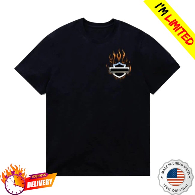 Maidstone Hd Store Merch Harley-Davidson H-D Lfr Short Sleeve Chrome Skull Graphic Tee Maidstone Hd Store Merch Harley-Davidson H-D Lfr Short Sleeve Chrome Skull Graphic Tee