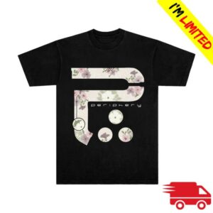 Periphery Merch Store Floral P Logo 2.0 Tee