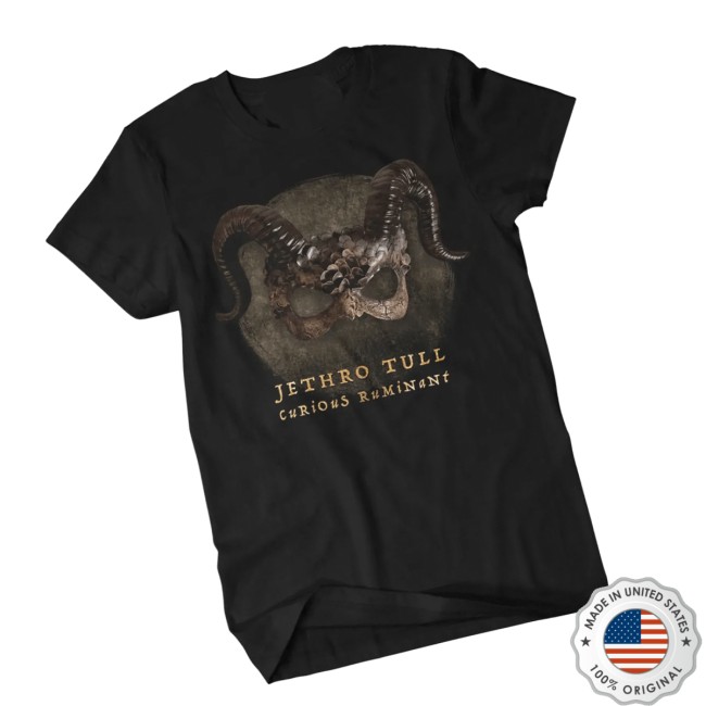 Jethro Tull Store Merch Curious Ruminant T-Shirt Jethro Tull Store Merch Curious Ruminant T-Shirt