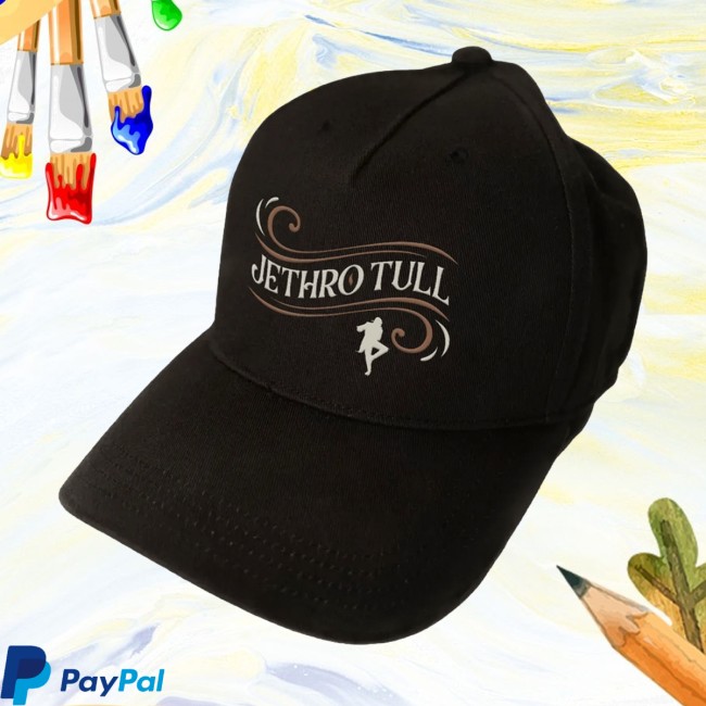 Jethro Tull Store Merch Jethro Tull Logo Baseball Cap Jethro Tull Store Merch Jethro Tull Logo Baseball Cap