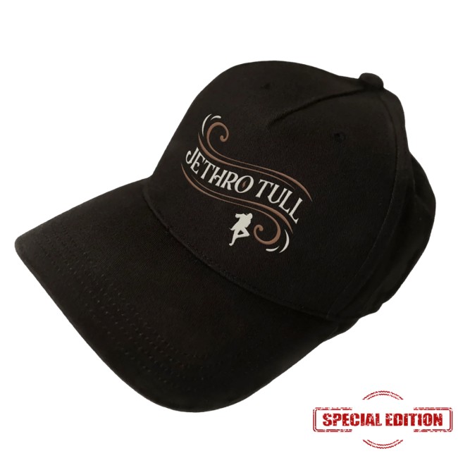 Jethro Tull Store Merch Jethro Tull Logo Baseball Cap Jethro Tull Store Merch Jethro Tull Logo Baseball Cap