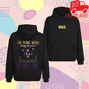 Wearvoila Merch Store Us Tour Hoodie