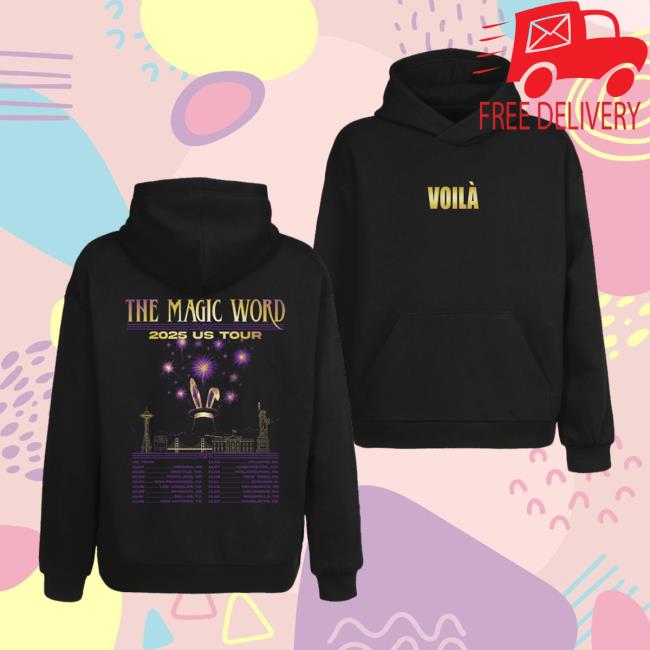 Wearvoila Merch Store Us Tour Hoodie Wearvoila Merch Store Us Tour Hoodie
