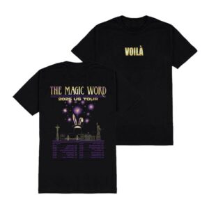 Wearvoila Merch Store Us Tour Tee