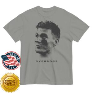 Bo Nix Merch Store Bo Nix Overdogs Vintage T-Shirt Grey