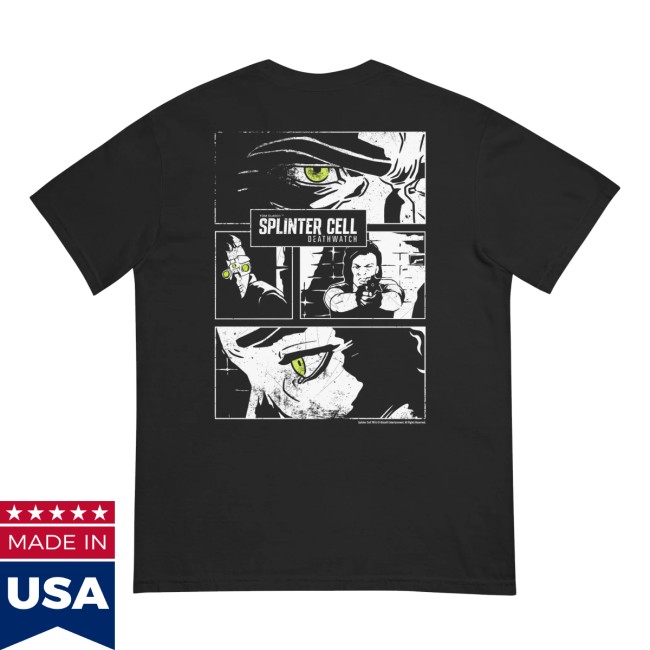 Ubisoft Gear Shop Store Deathwatch Comic Panel T-Shirt Ubisoft Gear Shop Store Deathwatch Comic Panel T-Shirt