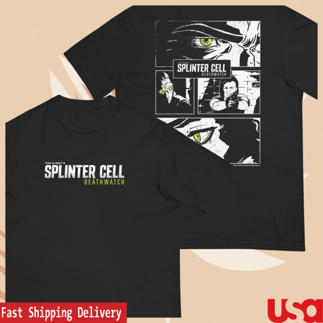 Ubisoft Gear Shop Store Deathwatch Comic Panel T-Shirt Ubisoft Gear Shop Store Deathwatch Comic Panel T-Shirt