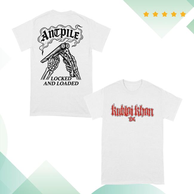 Imprintmerch Store Kublai Khan Tx Locked & Loaded T-Shirt Imprintmerch Store Kublai Khan Tx Locked & Loaded T-Shirt