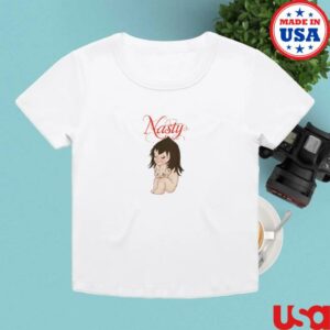Nicole Rafiee Merch Store Nasty Baby Tee