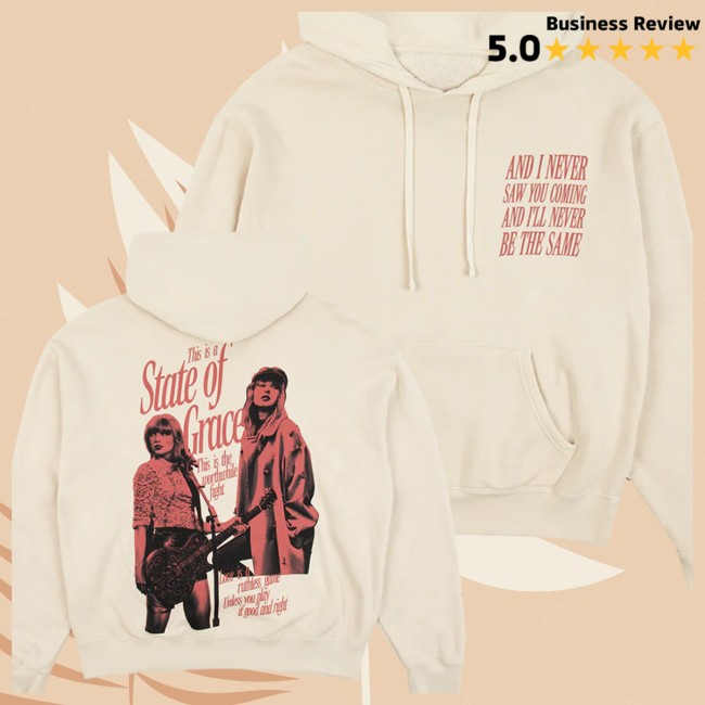 Taylor Swift Store Merch Red Taylor’s Version State Of Grace Hoodie Taylor Swift Store Merch Red Taylor’s Version State Of Grace Hoodie