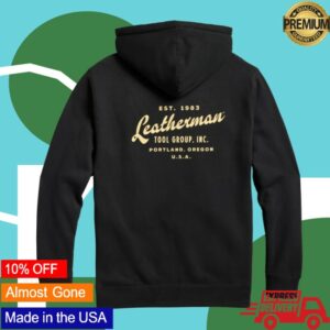 Leatherman Store Merch Vintage Zip Hoodie