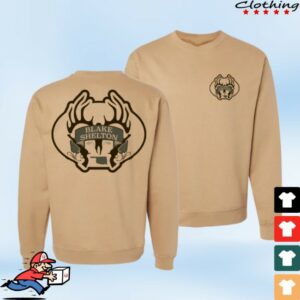 Blake Shelton Store Merch Blake Shelton Logo Crewneck