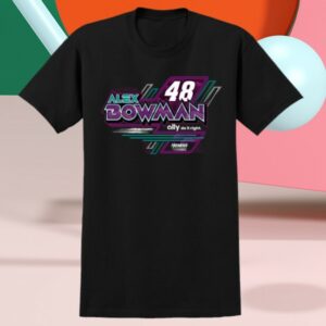 Hendrick Motorsports Store Merch Alex Bowman #48 Ally Bolt T-Shirt