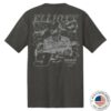 Hendrick Motorsports Store Merch Chase Elliott #9 Charcoal Flag Front T-Shirt 1 kenny Hendrick Motorsports Store Merch Chase Elliott 9 Charcoal Flag Front T Shirt e
