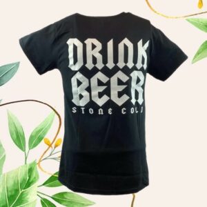 Extreme Wrestling Shirts Store Merch Stone Cold Steve Austin F Fear Drink Beer Mens T-Shirt