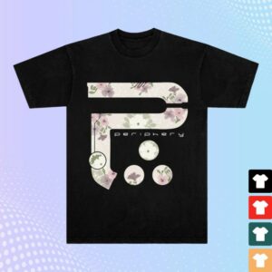 Periphery Store Merch Floral P Logo 2.0 Tee