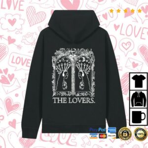 Erin Lecount Store Merch The Lovers Black Hoody